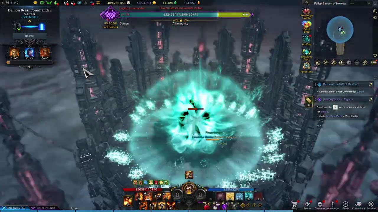 Lost Ark - Valtan Solo Mode! 1490 Pistoleer Deadeye Gameplay!