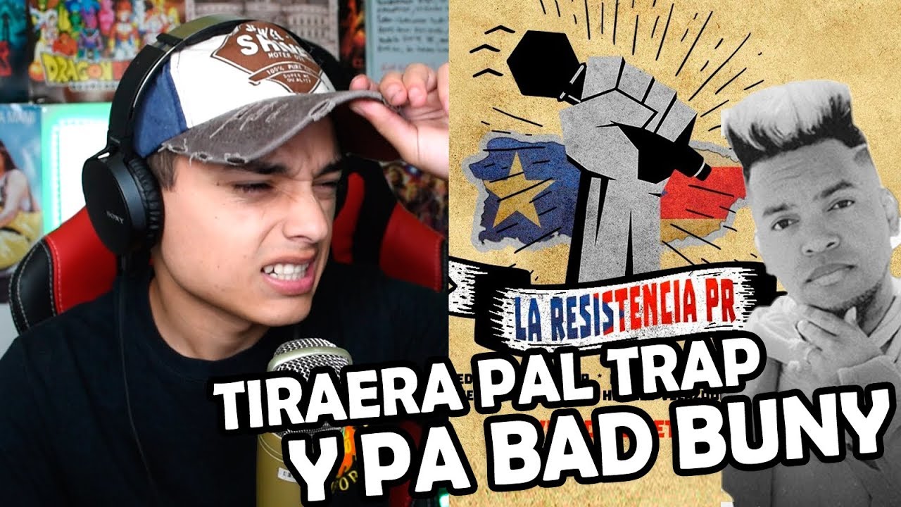 [Reaccion] Redimi2 - La Resistencia (RIP BAD BUNNY y el TRAP) PR (Video de letras) Trapstorno