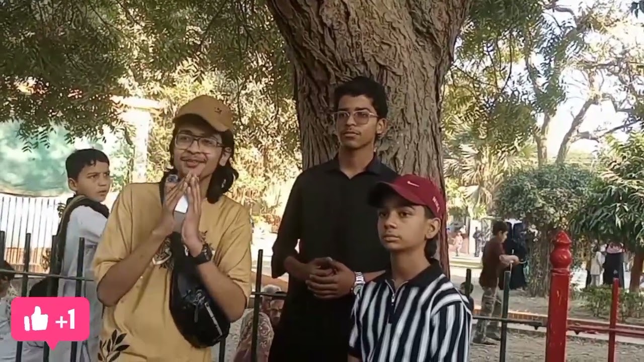 Karachi zoo ma faroge or Amir or Shabababa Wala ai Sufyan aia please subscribe karo or like kar 