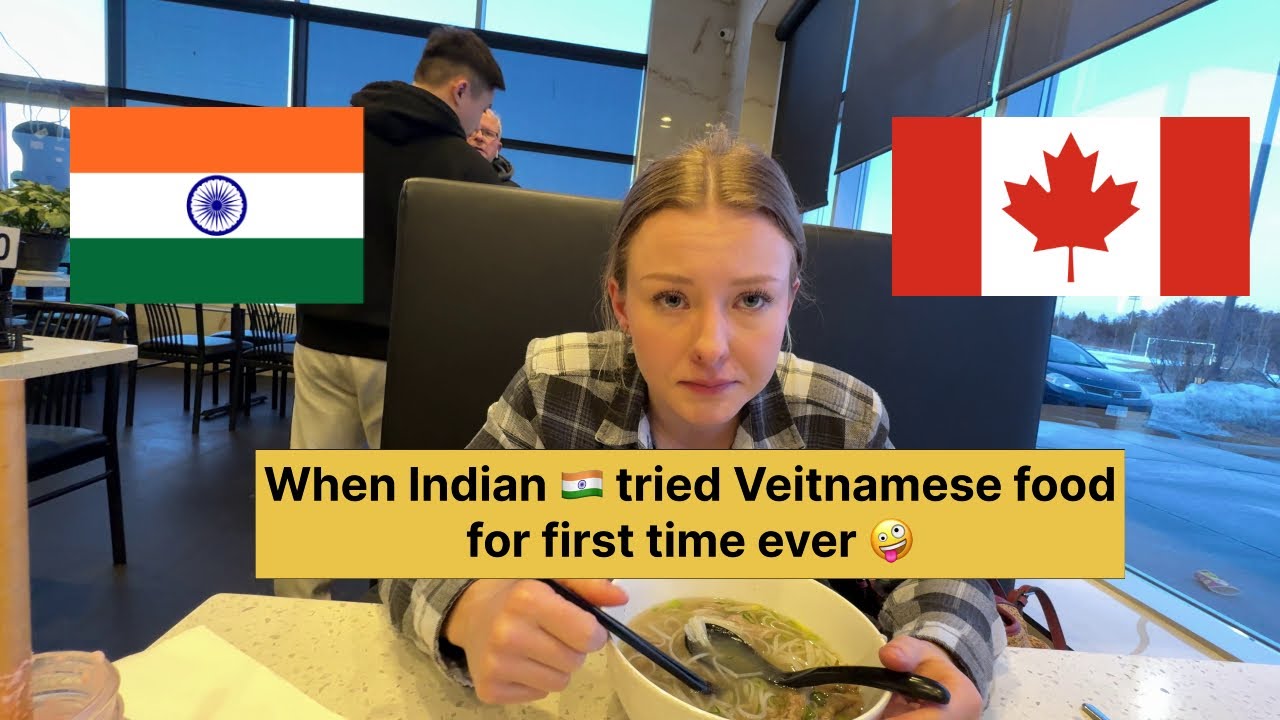 When 🇮🇳 Indian Tried Vietnamese Food in Canada 🇨🇦 | Pho Kingston | Indian Street Food | #Veggmomo