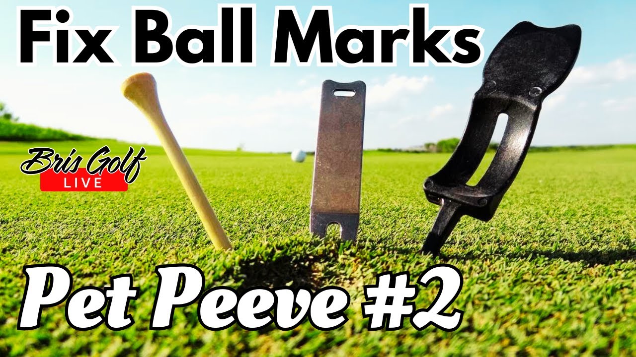 How To Properly Repair Golf Ball and Pitch Marks On The Green