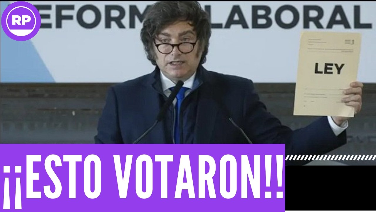 ¡¡¿ESTO VOTARON?!! ESTO QUE ACABA DE SABER SOBRE LA REFORMA LABORAL ES UN ESCÁNDALO
