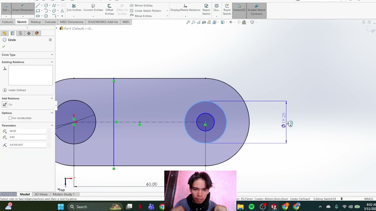 SOLIDWORK EXERSICE 31