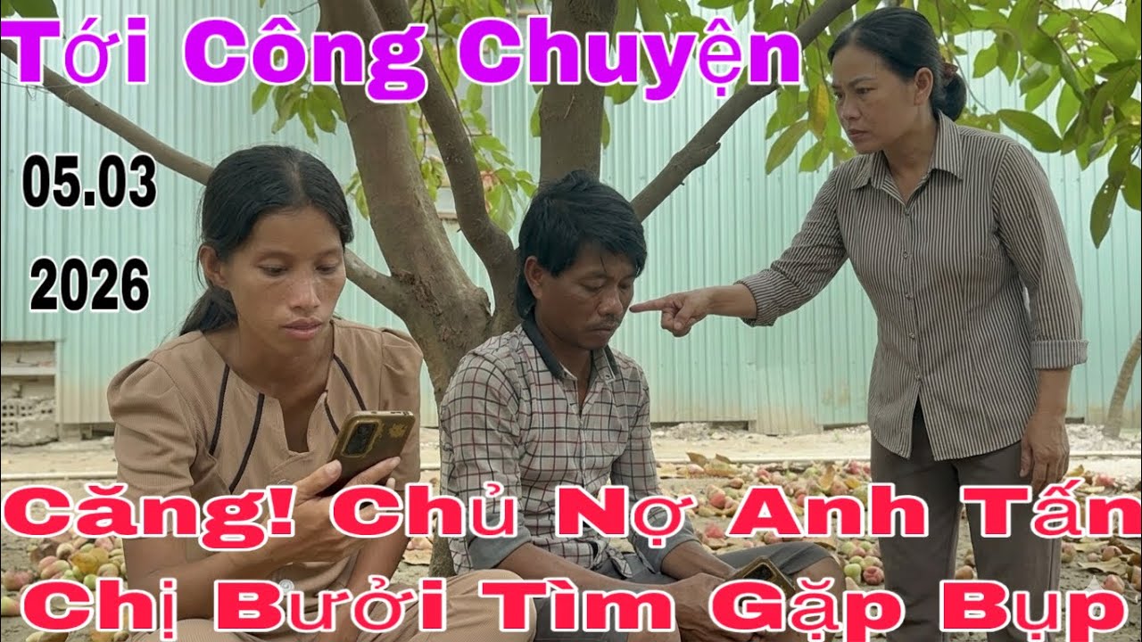 Căng! Anh Tấn Chị Bưởi Bị Chủ Nợ Alo Chửi #thinhhanh #yeucuocsong #giadinh #phimhay 