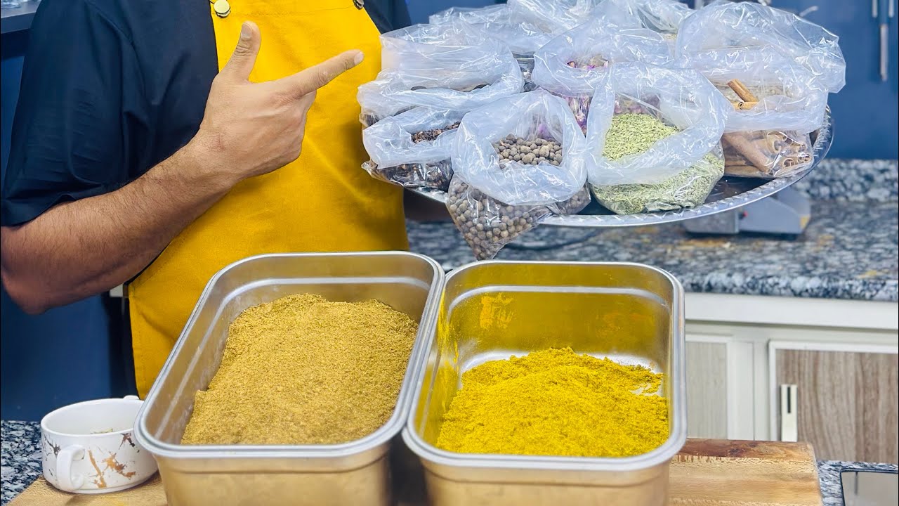 من ارقى البهارات اللحم والبرياني تعالو شوفو الخلطه والسر الاصلي لطعم والنكهه