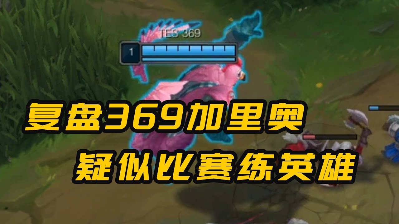 复盘369加里奥，wolf评价钻3水平