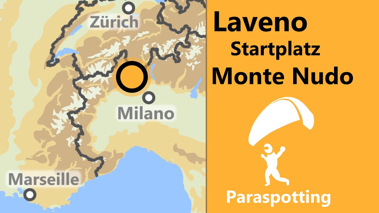 Startplatz Monte Nudo Laveno Lago Maggiore | Paraspotting