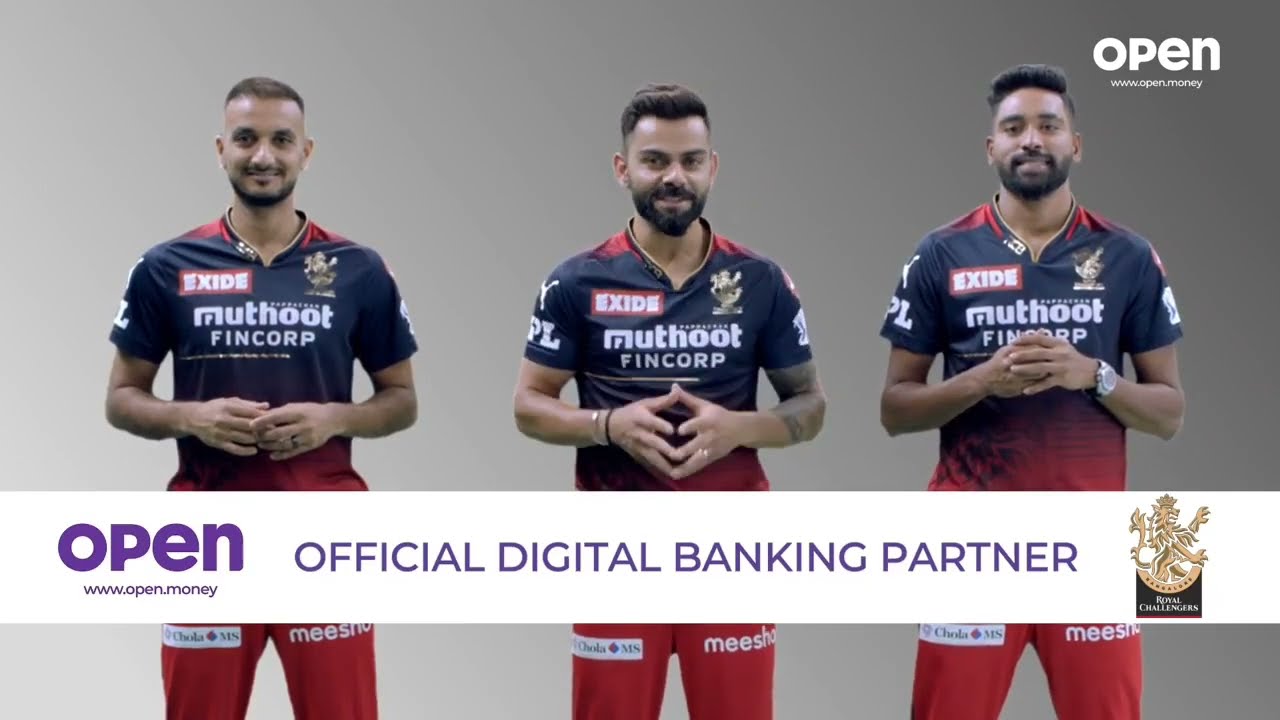 Open Money x Royal Challengers Bangalore: Non-Apparel Partnership