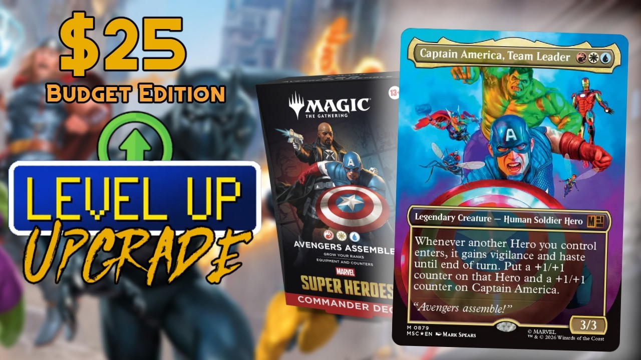 Улучшение готовой колоды Avengers Assemble &mdash; Супергерои Marvel &mdash; MTG Commander (EDH)