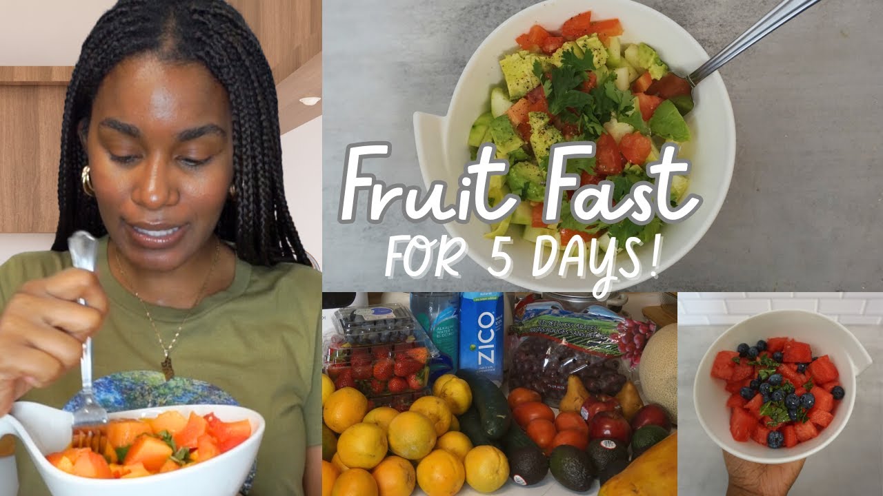 I Did A Fruit Fast For 5 Days & THIS HAPPENED! 👀 #fruitfast
