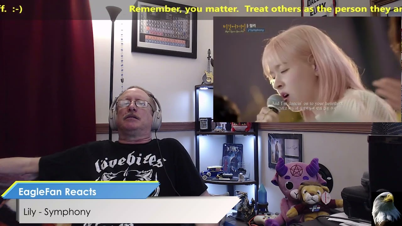 EagleFan Reacts to Symphony by Lily - Live - Very Nice!
