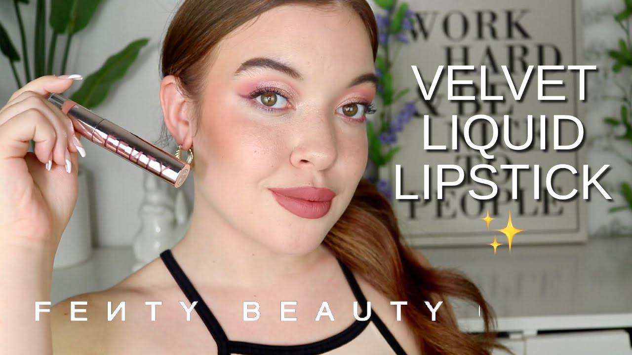 NEW FENTY ICON VELVET LIQUID LIPSTICK WEAR TEST!