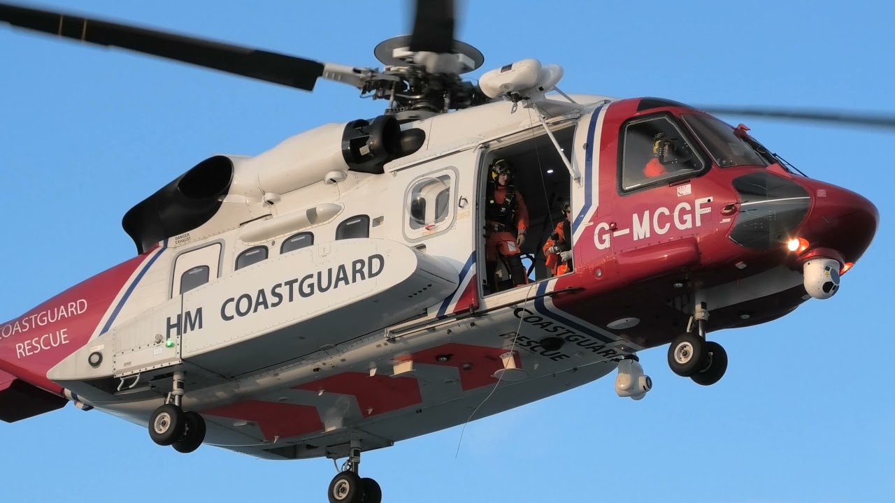 Stornoway Coastguard Helicopter