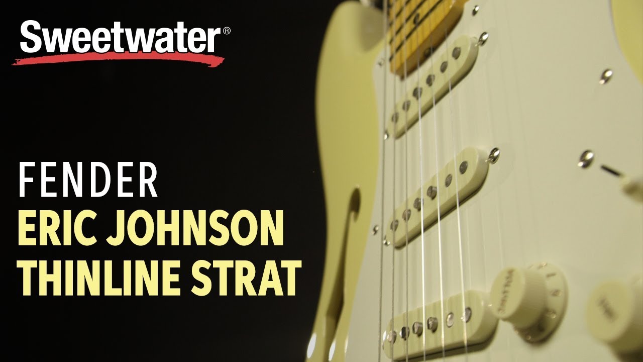 Fender Eric Johnson Thinline Stratocaster Guitar Review
