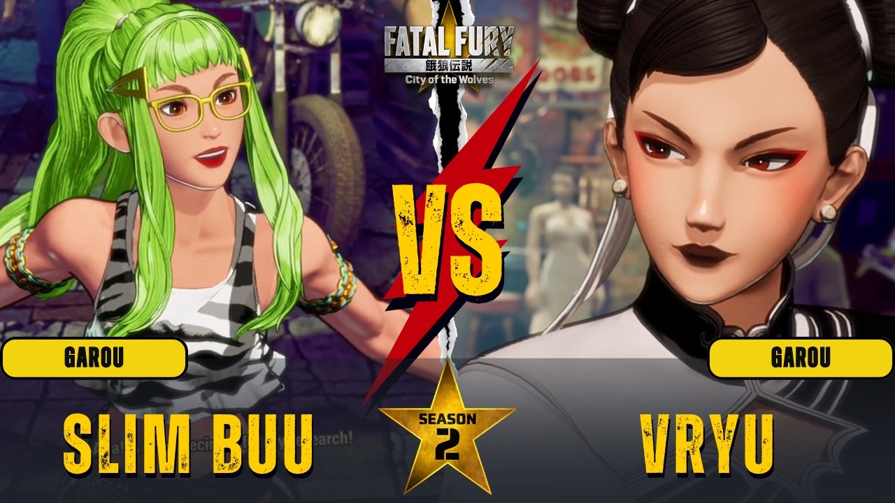 FF:CotW 🌟 SLIM BUU (Preecha) vs VRYU (Chun-li)🌟Replay Match - FATAL FURY: City of the Wolves!