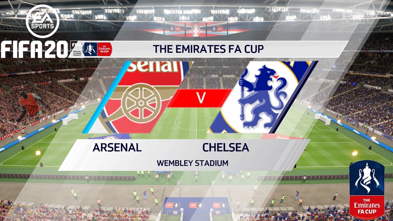 FIFA 20 ! ARSENAL VS CHELSEA ! FA Cup FINAL 2019/20 |  1 AUGUST 2020