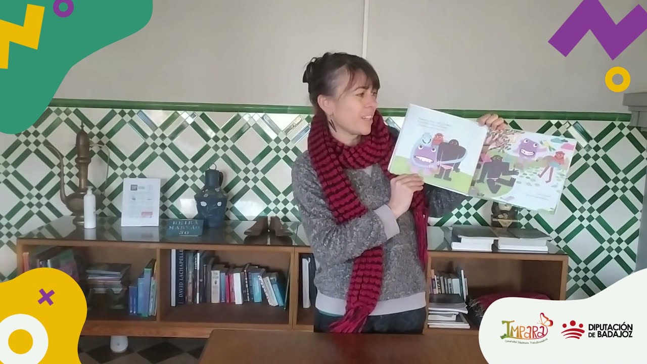 CUENTO: MONSTRUO AZUL (Recursos educación emocional para vivir en paz)