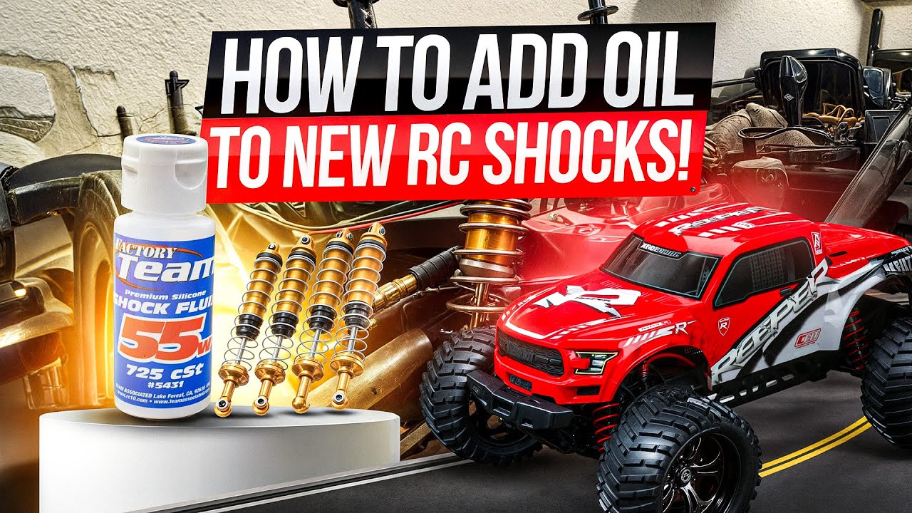 RC Shock Oil Filling! New Shocks From Amazon?!