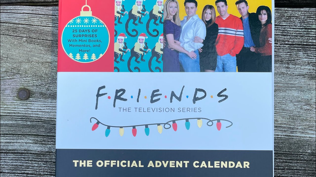 Friends Advent Calendar 2021 Insight Editions ASMR
