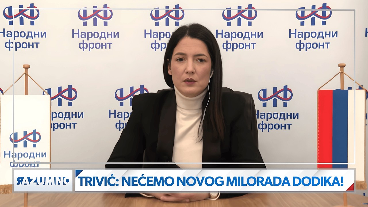 Jelena Trivić: Stanivuković, Vukanović i ja moramo razgovarati ako želimo promjenu režima I RAZUMNO