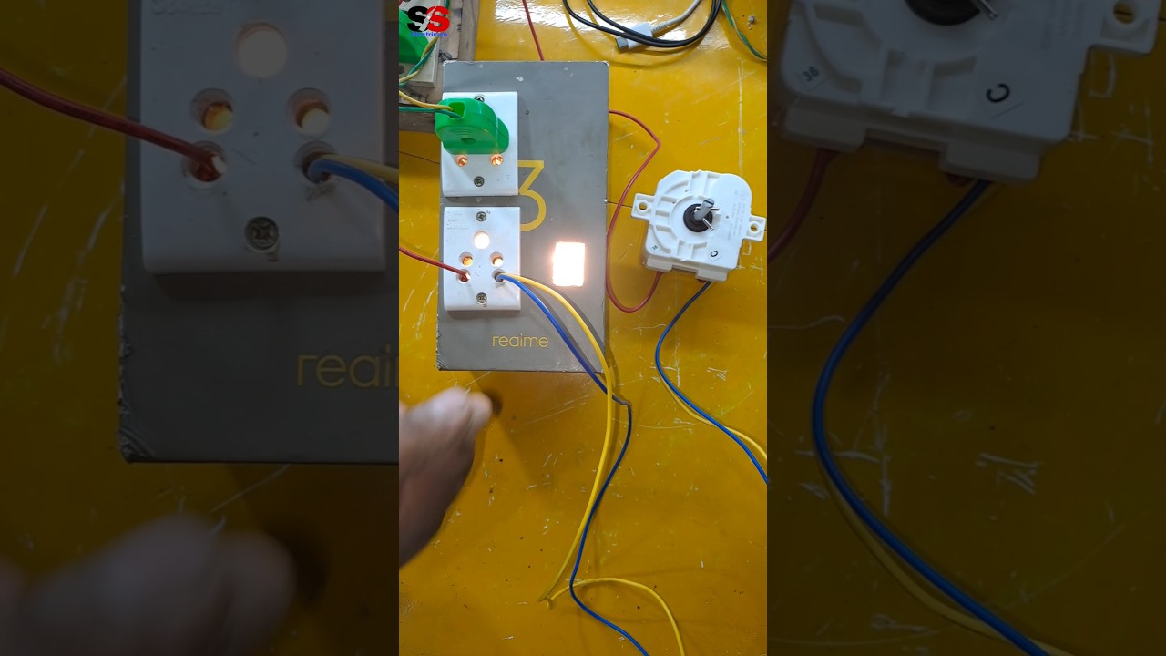 3 Wire Wash timer Testing |#washingmachine #wash #timer #sselectrician #trandingshorts #virolshort