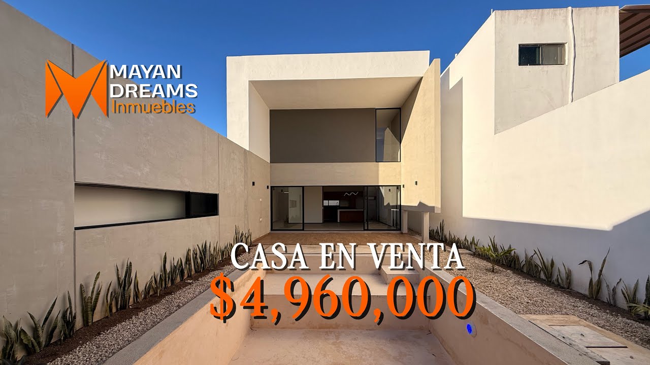 Casa de 1 Planta en el Norte de Mérida 😳 | 426 m² Terreno | $4,960,000