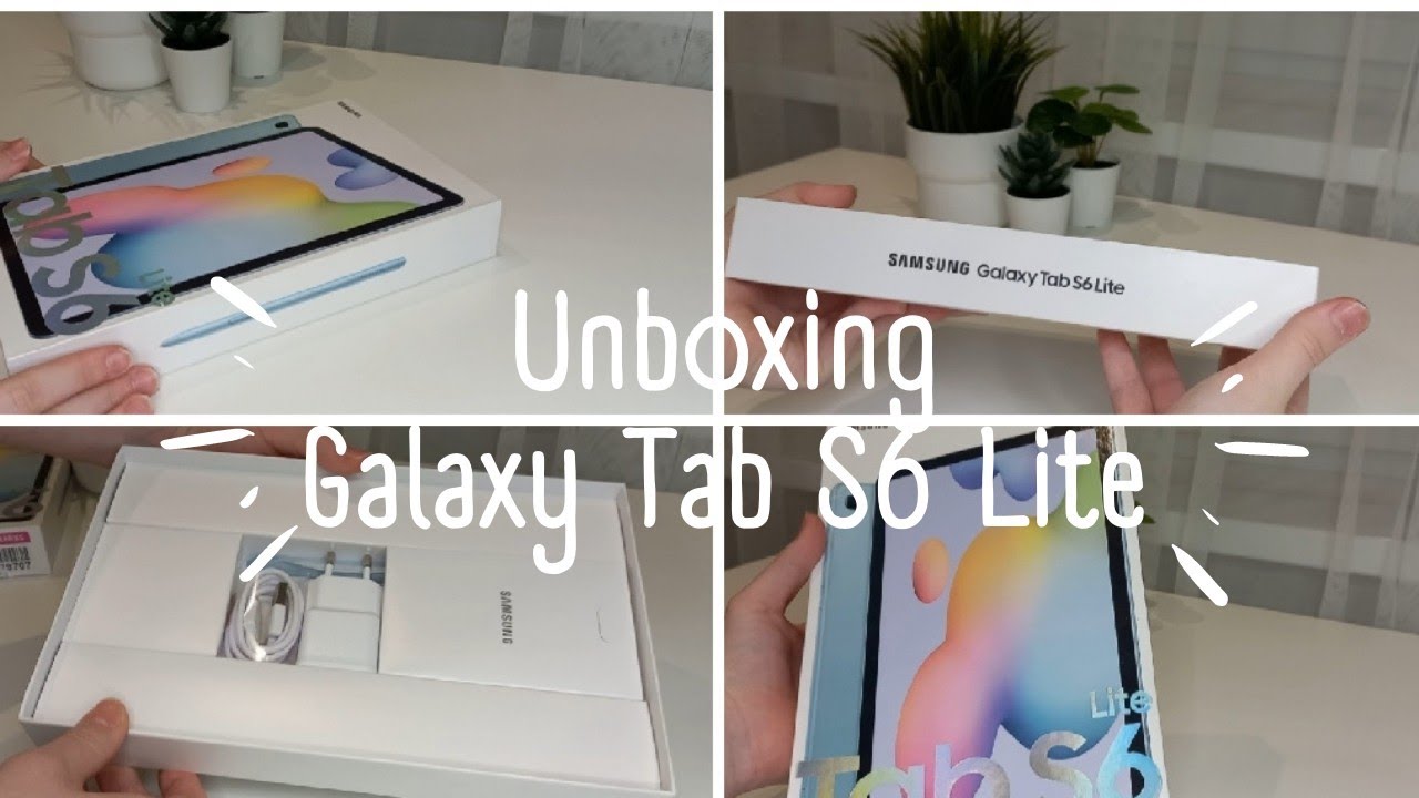 Unboxing📦/ Распаковка планшета Galaxy Tab S6 Lite☀️