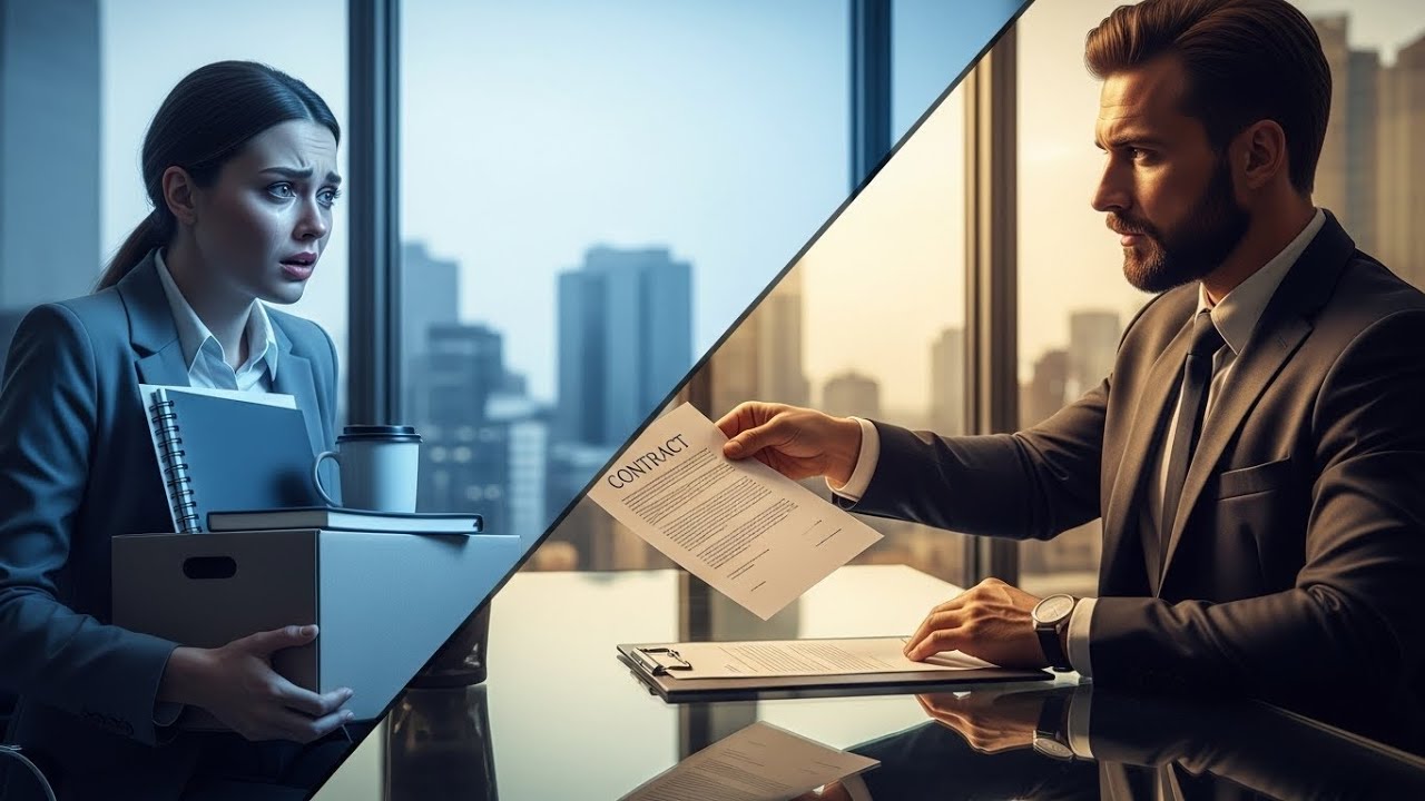 She Thought She Was Finally Safe—Until She Got Fired And Signed A Contract With…