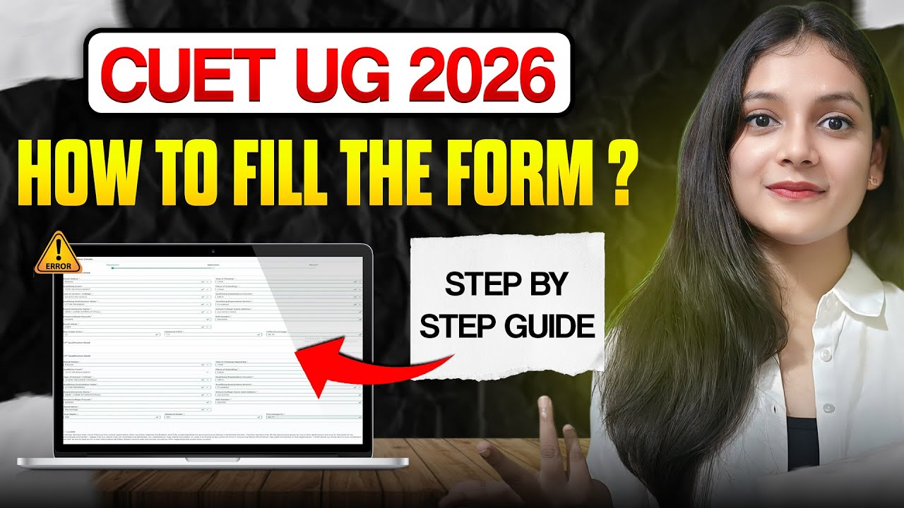 Form filling procedure - CUET UG 2026 | STEP BY STEP Process | Priyanshi Jain | Forensic Science