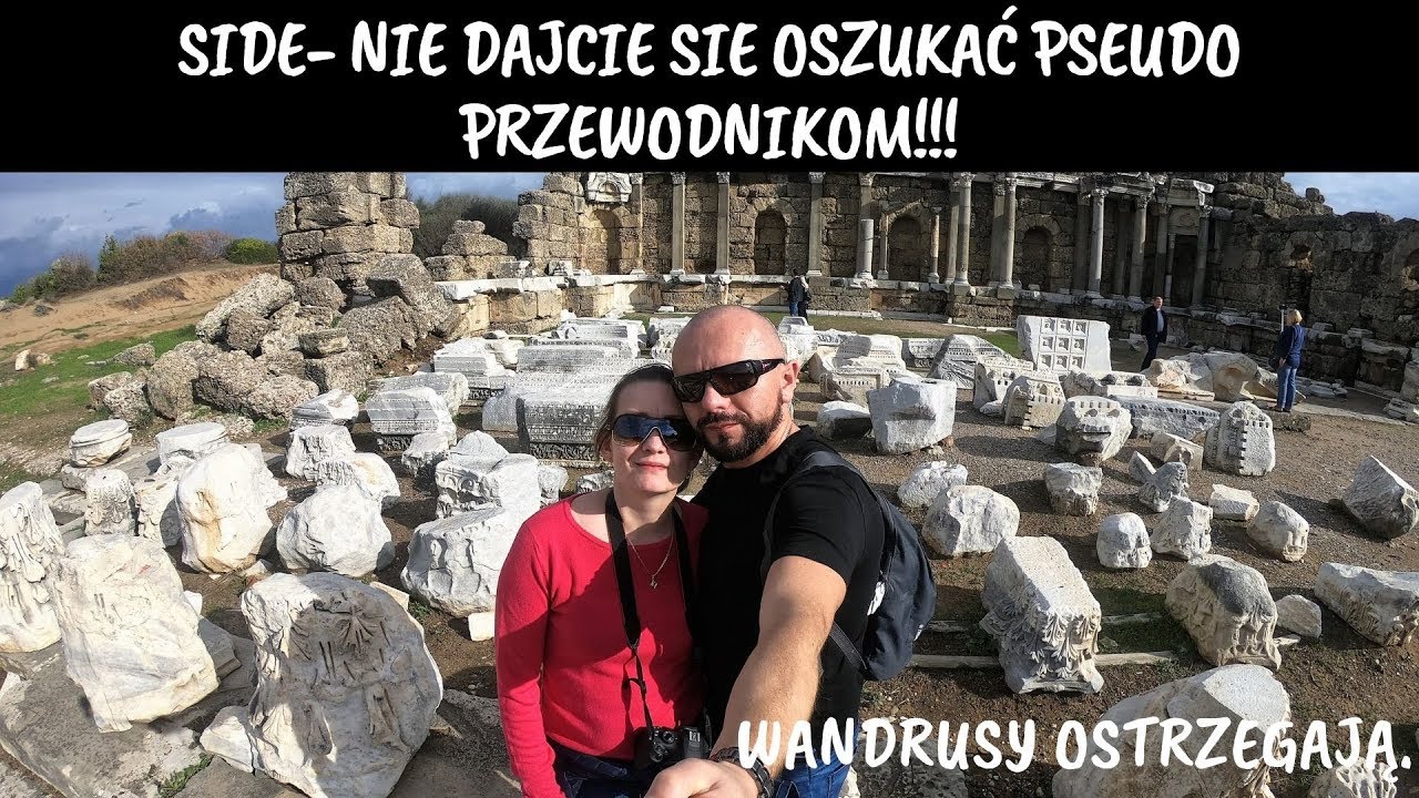 Turcja zimą  - Side (old city) nie dajcie sie oszukać pseudo-przewodnikom !!!  Wandrusy ostrzegają