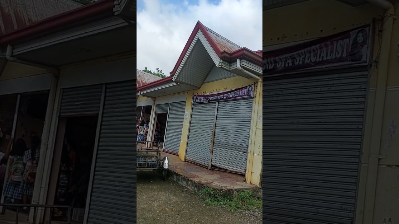 Municipality of Bingawan province of Iloilo public market