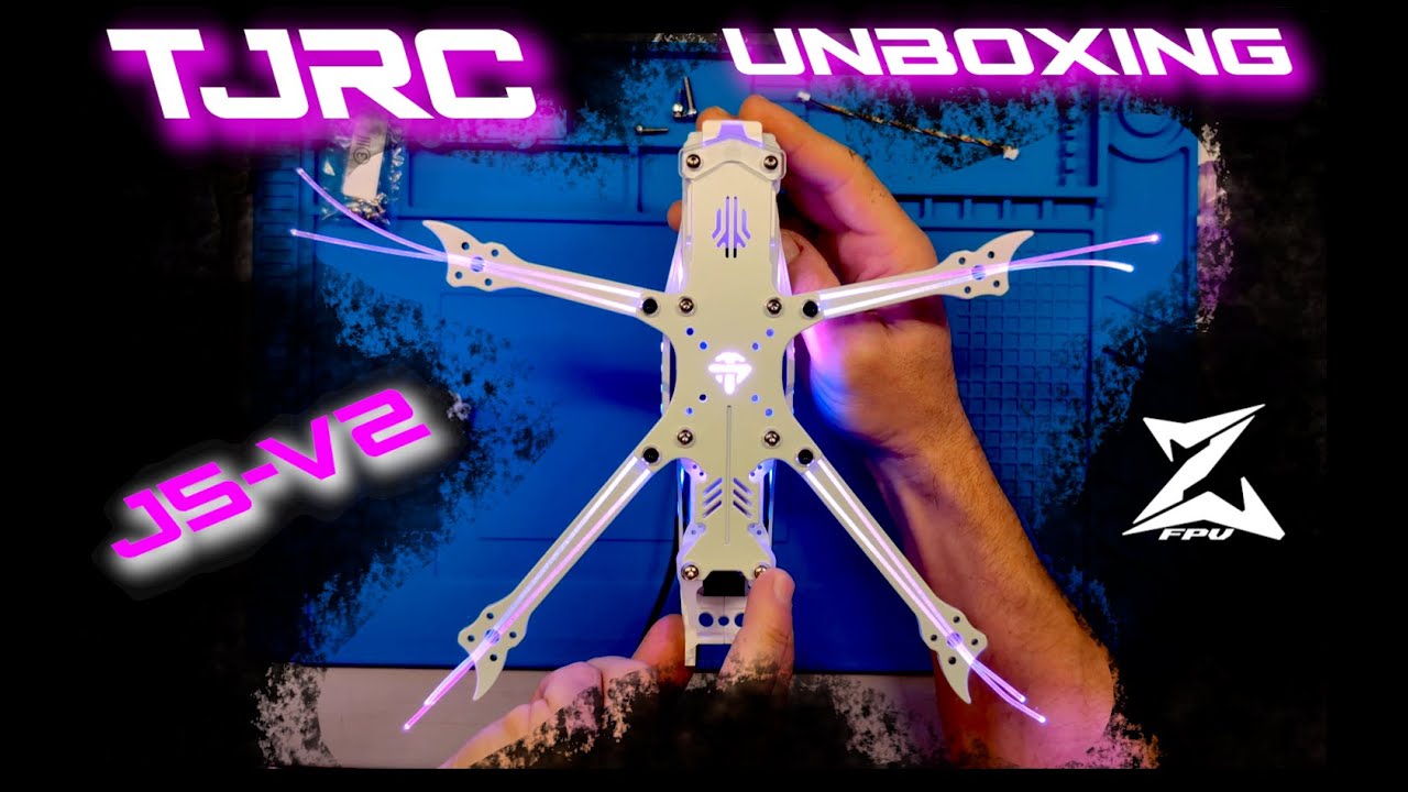 Unboxing  TJRC - J5V2 _ FPV  un drone quasi sconosciuto ma bellissimo..!!