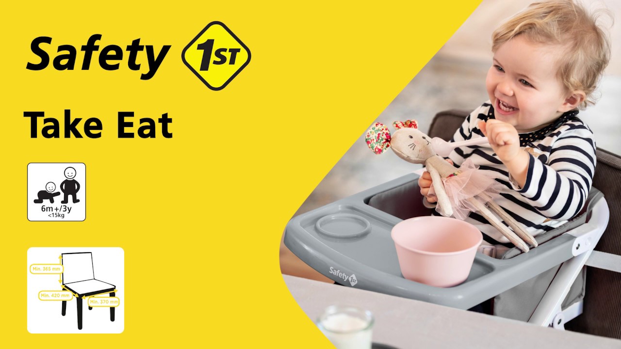 Safety 1st Take Eat feeding booster instructions video
