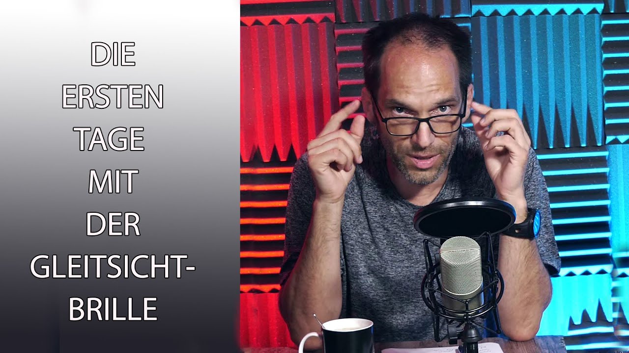 Auf die Fresse gefallen: die Gleitsicht Brille