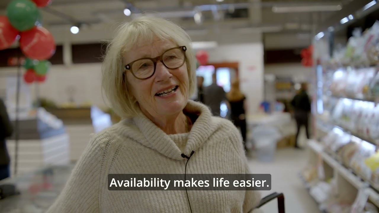 Offisiell &aring;pning av SPAR Eggedal som delvis selvbetjent butikk!