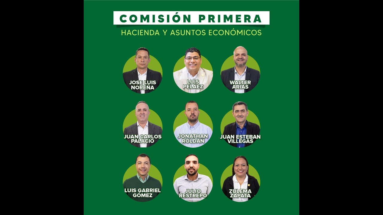 Comisión Primera (HACIENDA Y ASUNTOS ECONÓMICOS)