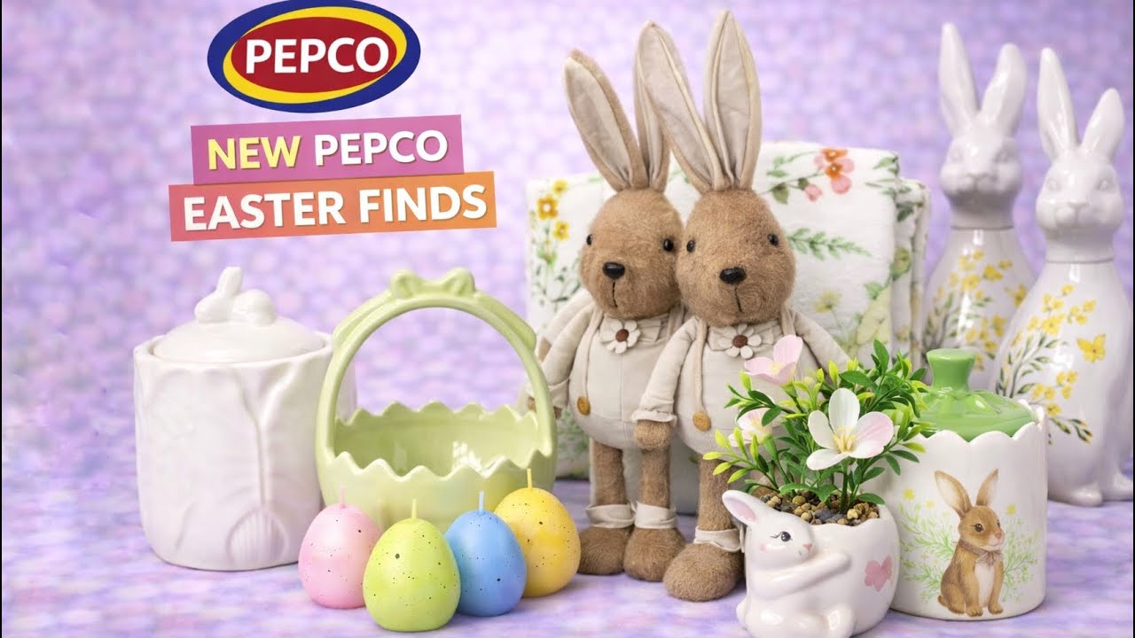 Pepco Easter Decor 2026 is HERE! 🐰🌸 The CUTEST Spring Finds Ever
