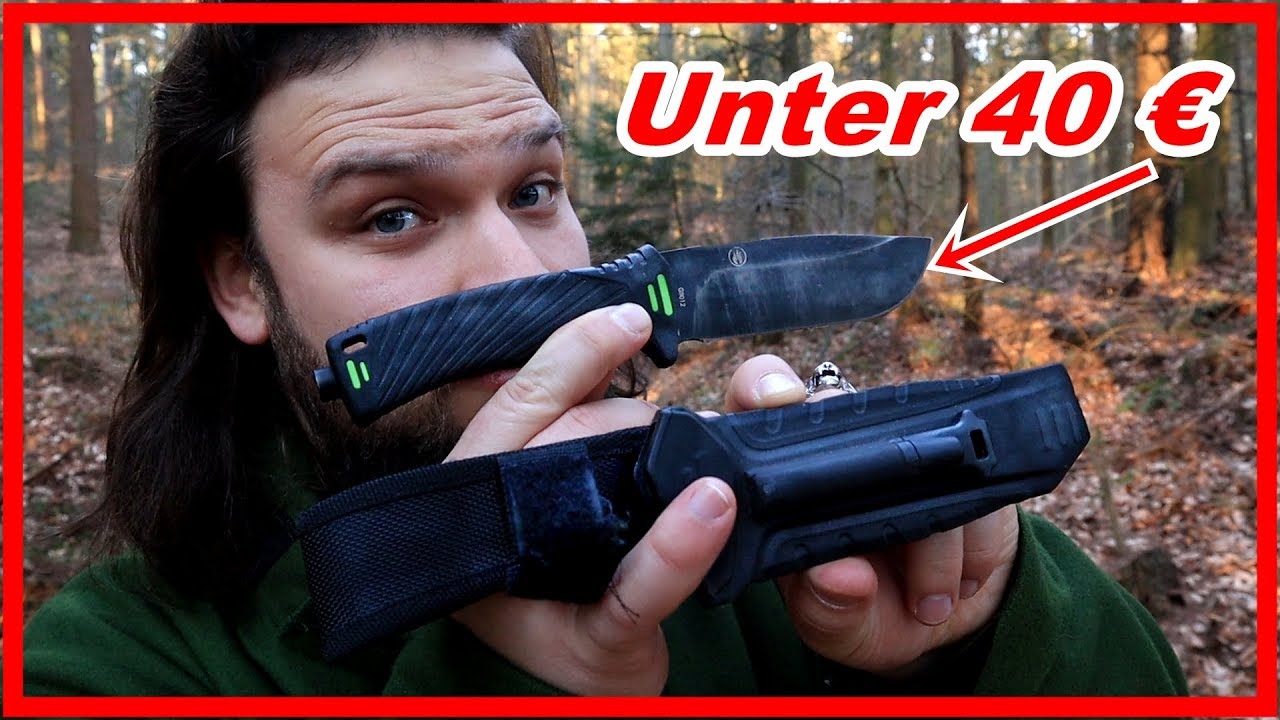Survival Messer ⚡ Ganzo Knife - Besser Als Bear Grylls ? | Bushcraft Camping Outdoor Gear Ausrüstung