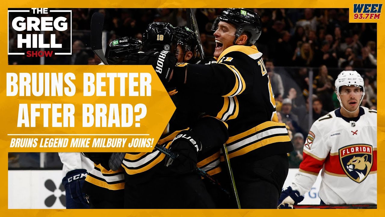 Bruins a Better Team Without Brad Marchand? Bruins Legend Mike Milbury Joins! ||The Greg Hill Show!
