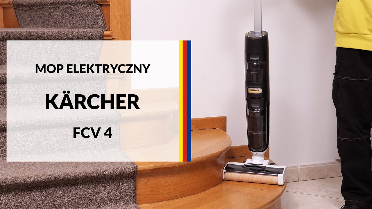 Mop elektryczny Karcher FCV 4 &ndash; dane techniczne &ndash; RTV EURO AGD