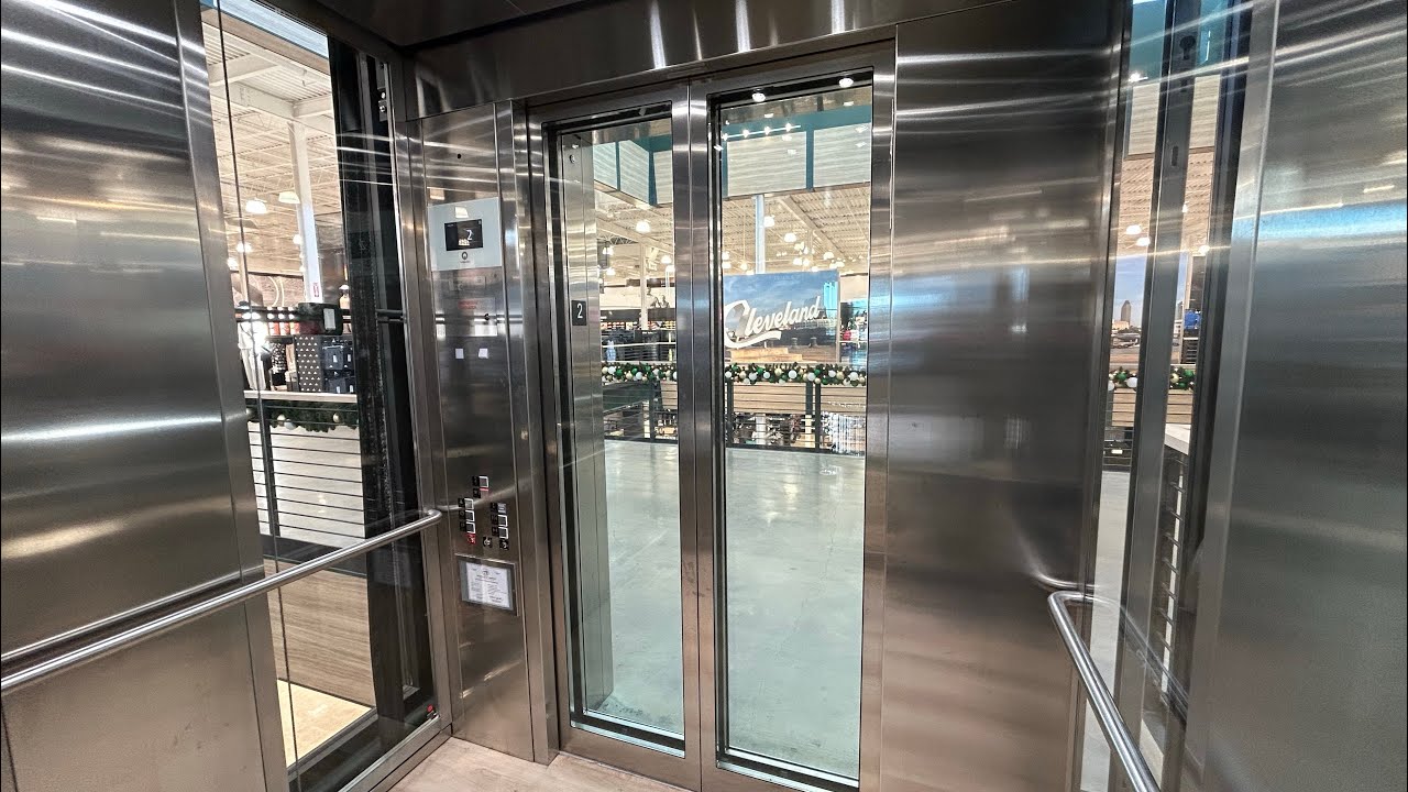 Brand New Schindler 5500 Traction Elevator at Dick’s House of Sport SouthPark Mall Strongsville, OH