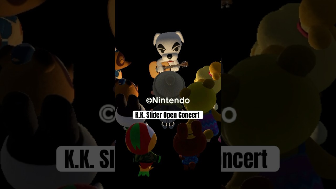 I Attended the FIRST K.K. Slider Concert in Animal Crossing!