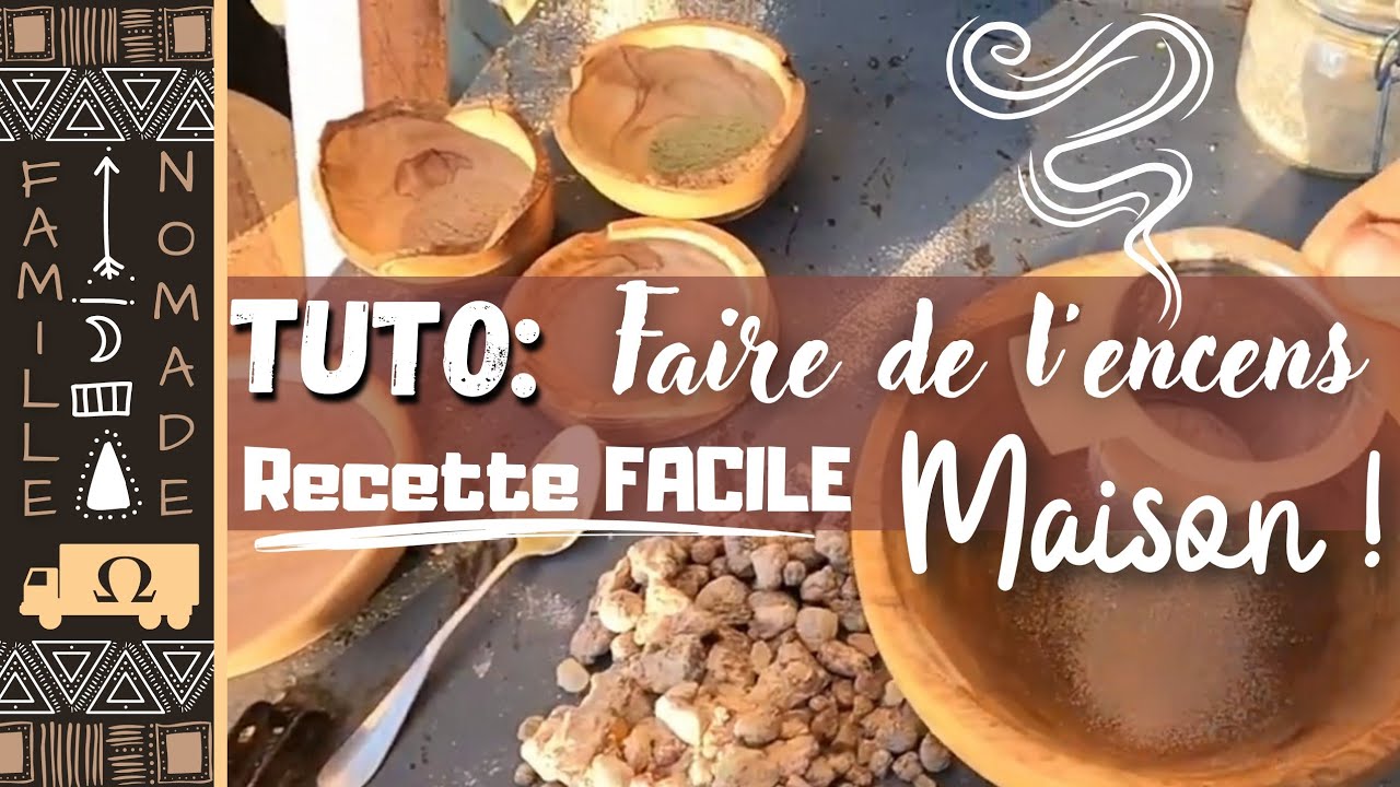 [74] TUTO: Comment Faire ses encens MAISON ! on vous donne oa recette #faitmaison