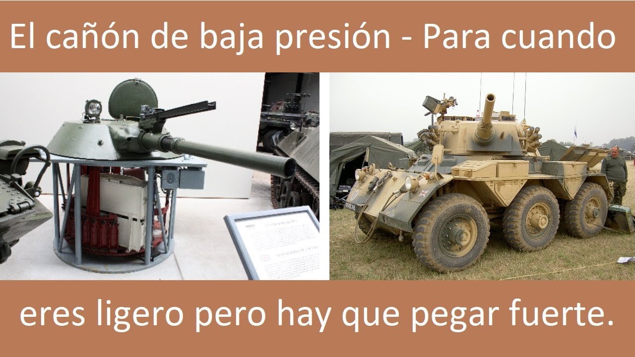 El cañón de baja presión - Para cuando eres ligero pero hay que pegar fuerte.