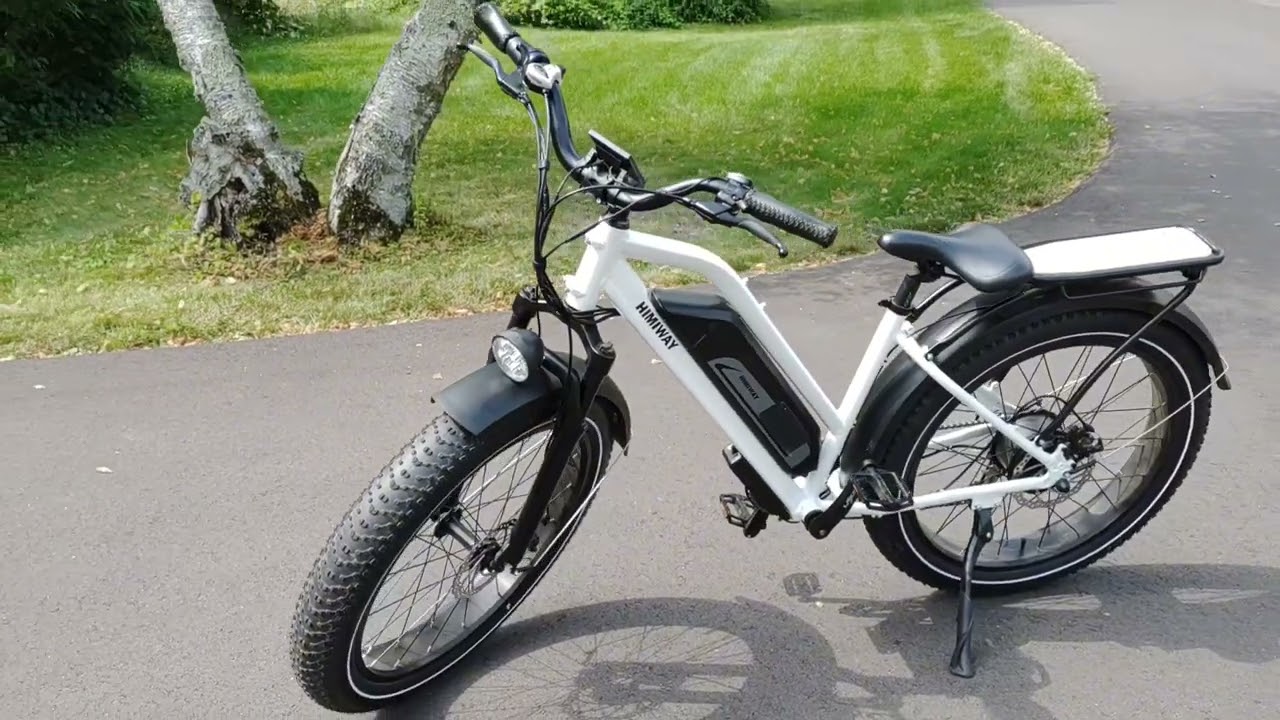 Himiway Cruiser ebike. Very comfortable and easy to ride.