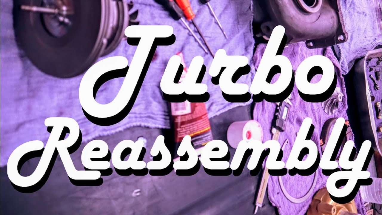 Part 3 of Danny's Turbo Rebuilding Master Class: Reassembly! Feat. Toyota CT26 Turbocharger!