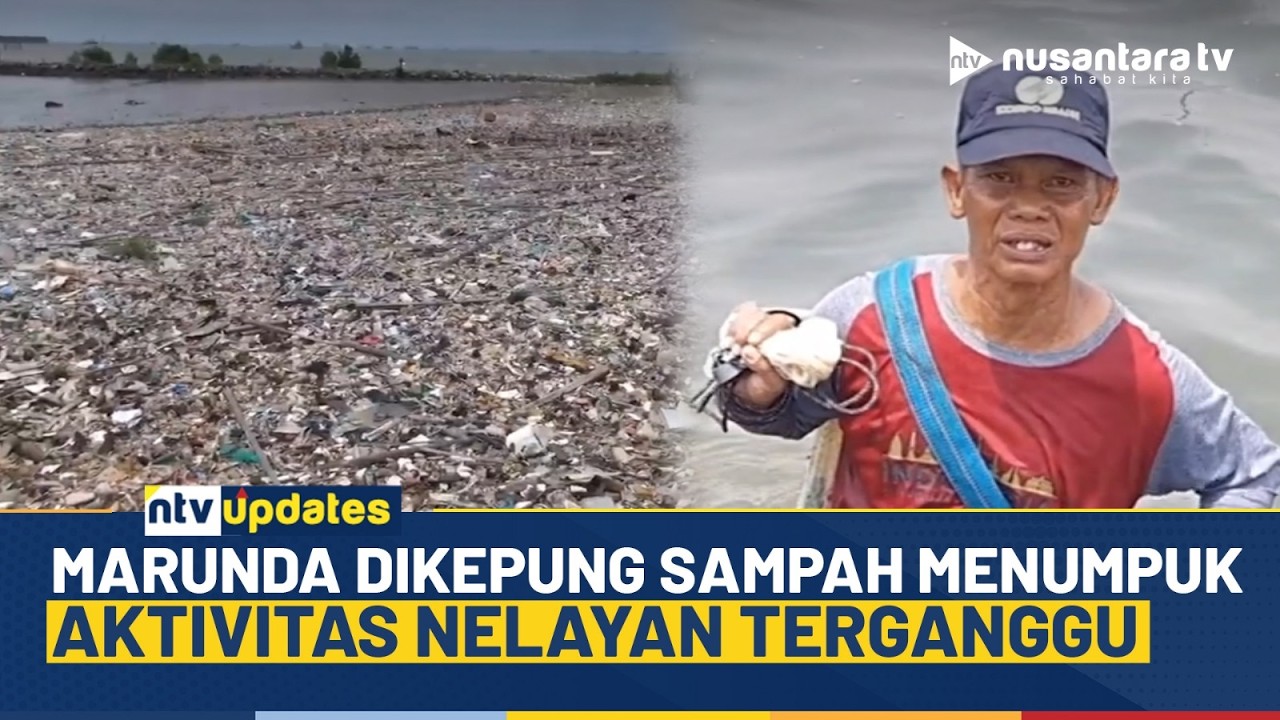 Heboh! Sampah Menumpuk di Pesisir Marunda, Aktivitas Nelayan Terganggu | NTV MORNING