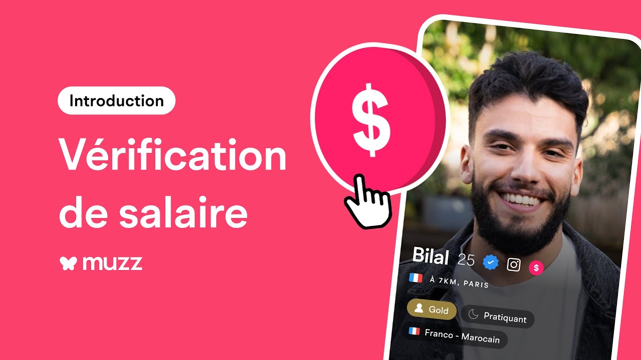 Vérification des salaires sur Muzz 💰 Rendez vos revenus visibles sur votre profil Muzz 👀l Muzz