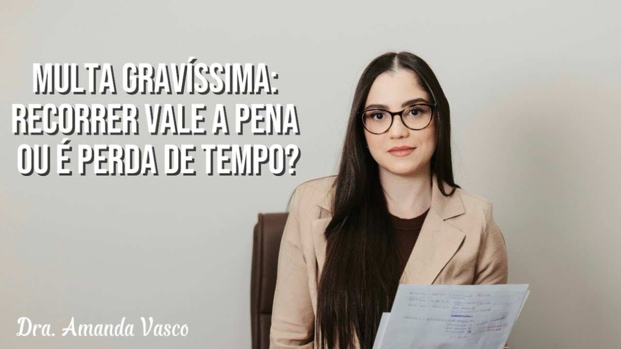 Vale à pena recorrer de uma multa de trânsito?