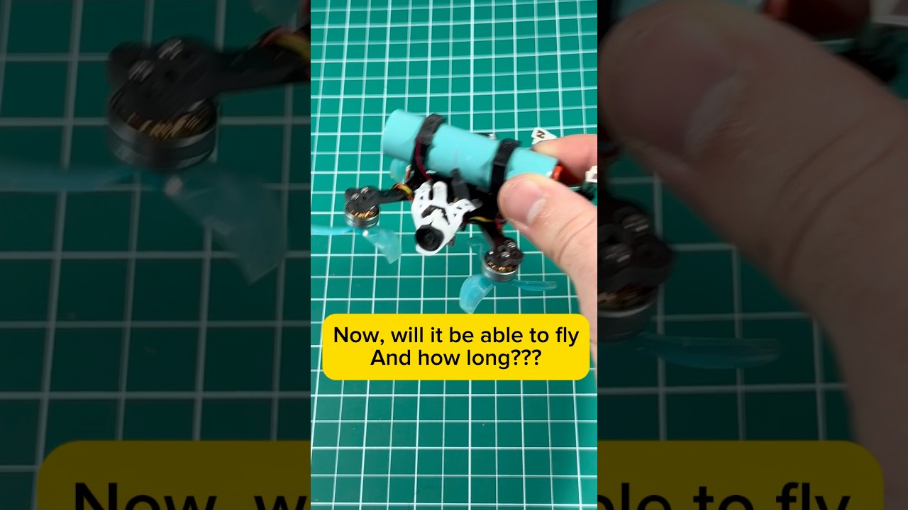 Может ли Tiny Drone переносить аккумулятор 18650?